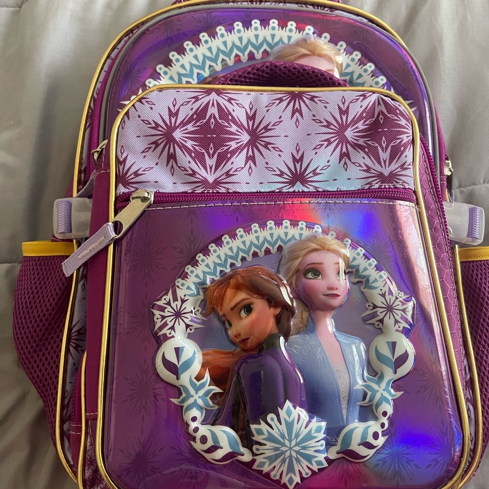 Frozen backpack and Lunchbox